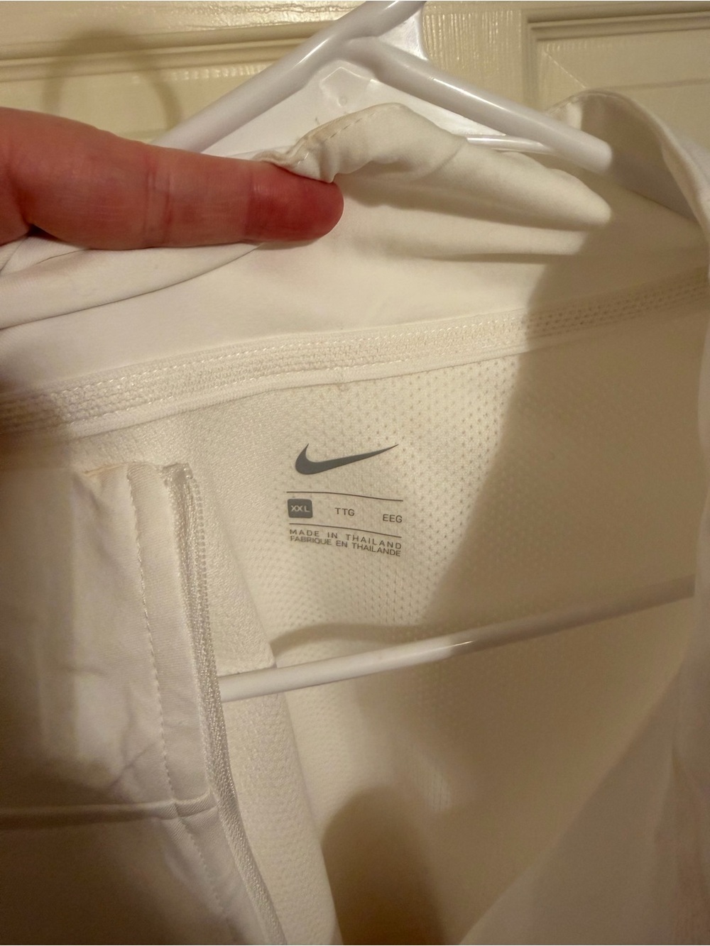 Men's Nike White/Tennessee Orange Tennessee Vols Half-Zip Lightweight jacket - Picture 2 of 3